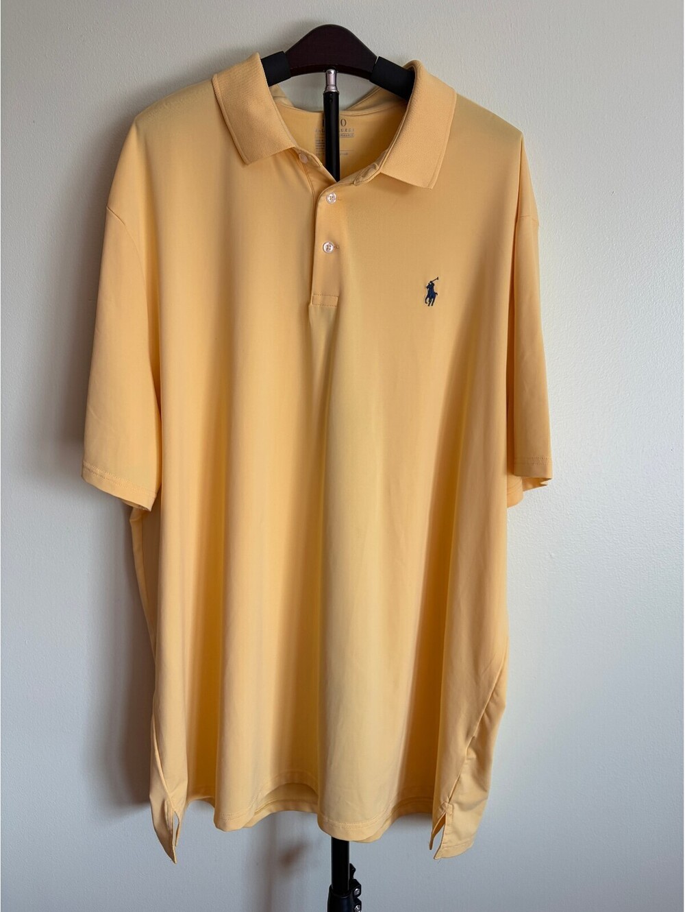 Polo Ralph Lauren yellow short sleeve polo shirt